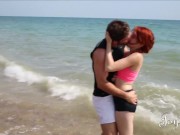 Stunning boxing babe Jasmine Jae leads her fitness buddy into the shower room to suck his big cock and ride him until he cums 1/16