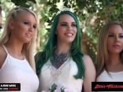 Beautiful Orgy With Bride Girls 2/16