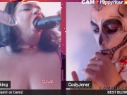 Scary orgy party webcam cam4 16/16