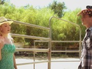 Blonde MILF Aaliyah Love Takes Messy Pussy Cumshot After Cheating With Rancher 2/16