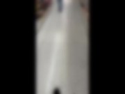 旦那と買い物中の人妻を誘惑して車に連れ込み中出しカーセックスした 1/16