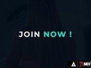 Hot Babe Finds Two Cocks To Fill Both Her Holes 1/16