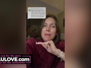 Babe gets goofy on TikTok, reveals more behind the scenes of catfish romance scams, dirty talk JOI with big boobs - Lelu Love 14/16