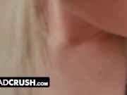 Step Dad Rubs His Step Daughter Katie Kush's Perky Tits & Tight Pussy While She Studies - DadCrush 11/16