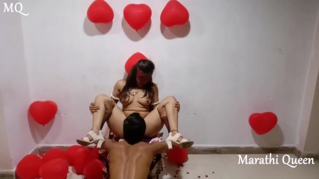 Indian Valentine Last Day Intense Hot Sex With Hot Cum On Ass