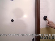 MATURE4K. Guy kept mature client's company when she wanted to get banged 2/16