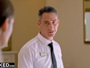 BLACKED BBC craving babes seduce hotel worker 3/16