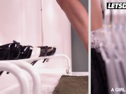 Small Tits Babes Amirah And Sarah Turn Their Meeting Into A Sex Session - A GIRL KNOWS 1/16