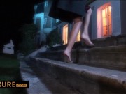 Great anal sex with a busty blonde babe in the swinger castle 2/16