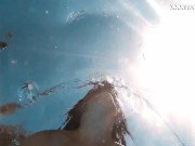 Hungary naughty girl Lana Lelani swims nude for you 15/16