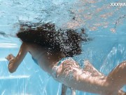 Hungary naughty girl Lana Lelani swims nude for you 4/16