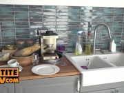 POV - Messy tenant Lindsay Cruz takes your POV cock 1/16