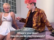 Classmate agreed to help with homework at her home... 2/16