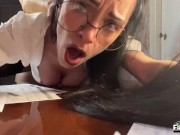 Student Fucked Anal Teacher Instead of Exam 8/16