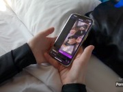 A sexy girl got bored in a hotel room and invited a guy to entertain her with his strong dick 2/16