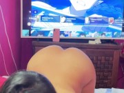 Ando caliente y me pongo a cabalgar sobre la verga del novio de mi hermana… que rico anal 6/16