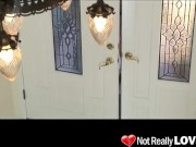 Two horny friends fucked by her neighbor 3/16