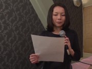 Japanese Wife Prim and Proper Sings Perverted Karaoke Before Having Raw Sex with Her Paramour 6/16