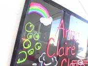 Peite Teen Anna Claire Clouds POV Deepthroat Blowjob 3/16