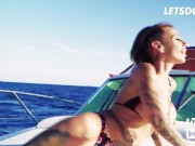 Big Tits MILF Gina Snake Loves Going Outdoor Naked And Fucking On A Boat - LATINA MYLF 1/16