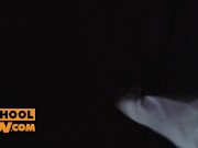 POV - Fucking Zazie Skymm in her ass and pussy holes in POV 1/16