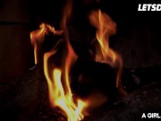 Lesbian Friends Lika And Agatha Have A Naughty Affair In Hot Lesbian Sex Session - A GIRL KNOWS 3/16