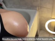 Step Son Oiled Step Mom and Fuck Anal 3/16