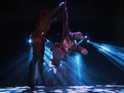 Intense Shibari bondage Show With rope buny Anuskatzz and rigger Lily Lu From Z-filmz - Extrem Hard Bdsm Bondage rope session 15/16