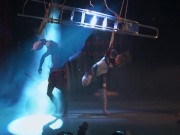 Intense Shibari bondage Show With rope buny Anuskatzz and rigger Lily Lu From Z-filmz - Extrem Hard Bdsm Bondage rope session 7/16