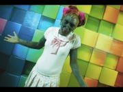 Dirty Dreaz - Silly funny workshop on how to make 666 ropes with rigger Lily Lu + cute Dreadgirl from Z-filmz - Sexy SFW 1/16