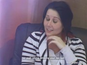 Kaciee and her partner interview before full sex 4/16