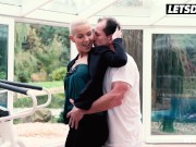 Big Ass Slut Karol Lilien Cum Covered After Intense Sex With Mature Penis - LETSDOEIT 3/16