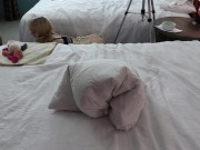 DSC16-4) Petite Karlee’s 1st Ass Hook, 1st Yellow Shower plus Doggystyle Ass & Cunt Fucking with Cumshot 4/16