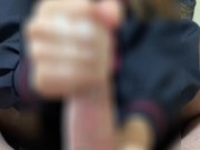 黒ストッキングを生脱ぎしてタイツコキ♡ アナル責め♡J●セーラー制服コスプレ♡ 全てを詰め込んだ贅沢フルコース♡※完全版はファンサイトへ#181【HJJ】 14/16