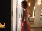 POV - Giving your slut Darcy Dark her very first orgasm 4/16