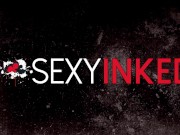 Two alt hotties play in the shower 1/16