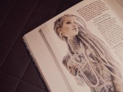 Anuskatzz get interviewed from Altstar Magazine and Lily Lu read the interview for you - SfW tattoo ink fetish model 5/16