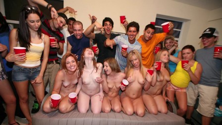 COLLEGERULES - Wild Night With Rachel Rose  Dani Lane  Jodie Taylor  and More!