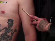 CFNM teen learns HJ in front of teachers 8/16