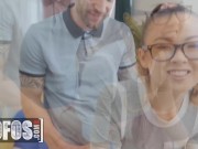 Mofos - Petite Nerdy Girl Lulu Chu Gets Distracted By Her Bf's Hard Dick While She Plays Games 6/16