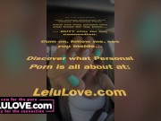 Babe rubbing lotion out of shower, spreading ass & pussy, detailing booty skin condition & more real life - Lelu Love 2/16