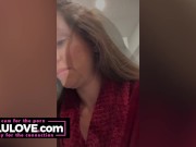 Babe rubbing lotion out of shower, spreading ass & pussy, detailing booty skin condition & more real life - Lelu Love 6/16