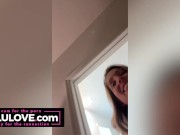 CUMpilation of creampie closeups & candid daily adventures of amateur pornstar behind the porn scenes - Lelu Love 12/16