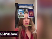 CUMpilation of creampie closeups & candid daily adventures of amateur pornstar behind the porn scenes - Lelu Love 5/16