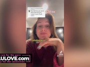 CUMpilation of creampie closeups & candid daily adventures of amateur pornstar behind the porn scenes - Lelu Love 8/16