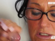 German Granny Laura Rey Jumps On Hard Cocks Like In Her 20s In Hot Threesome - AMATEUR EURO 4/16