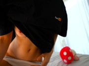 🌴BEAUTY SHOWS MORNING EXERCISES IN BED. AMATEUR SEX😈 3/16