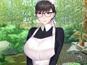 Hentai Pros - Kinky Maid With Big Tits Is A Big Slut Asking For A Daily Fucks From Strangers 7/16
