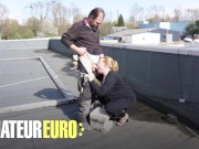 Chubby Chick Jennifer Has Her German Twat Ravaged By Stud At His Apartment - AMATEUR EURO