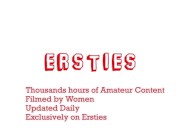 Ersties - Hot Amateur Babe Masturbates With a Toy in Her Butt 1/16